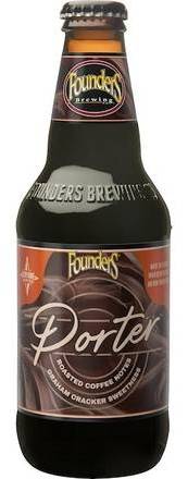 Founders Dark Rich & Sexy Michigan Porter Beer (6 x 12 fl oz)
