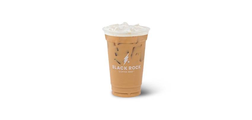 Iced Salted Caramel Cookie Latte