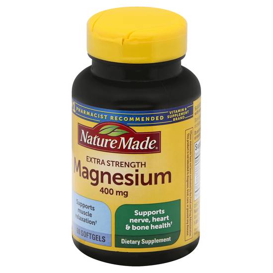 Nature Made Extra Strength 400 mg Magnesium Softgels