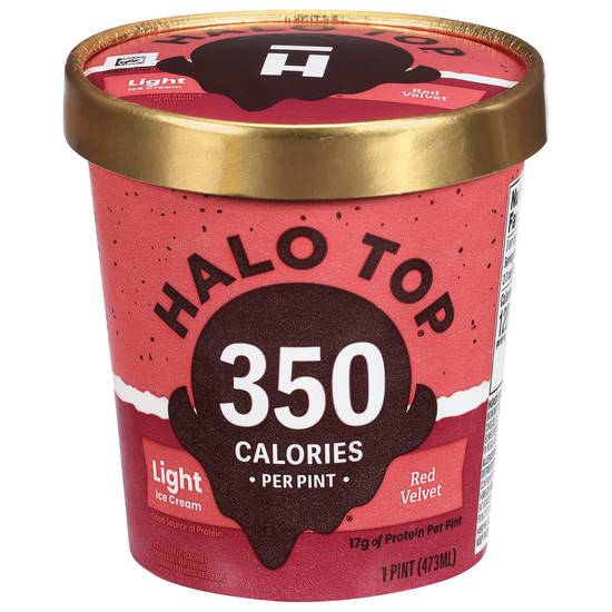 Halo Top Red Velvet Ice Cream (1 pint)