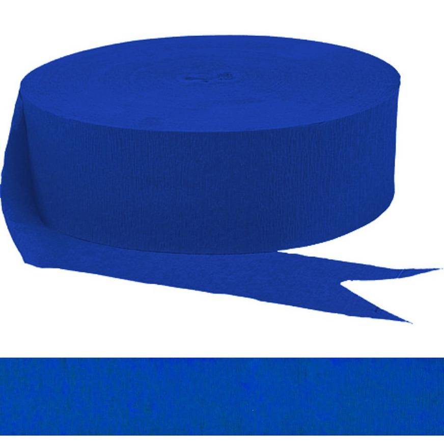 Party City Streamer (unisex/500ft/royal blue)