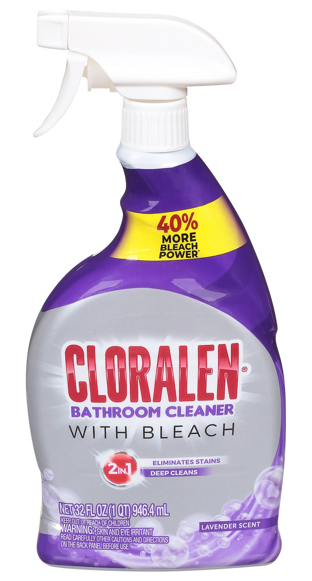 Cloralen Lavender Scent Bathroom Cleaner With Bleach (32 fl oz)