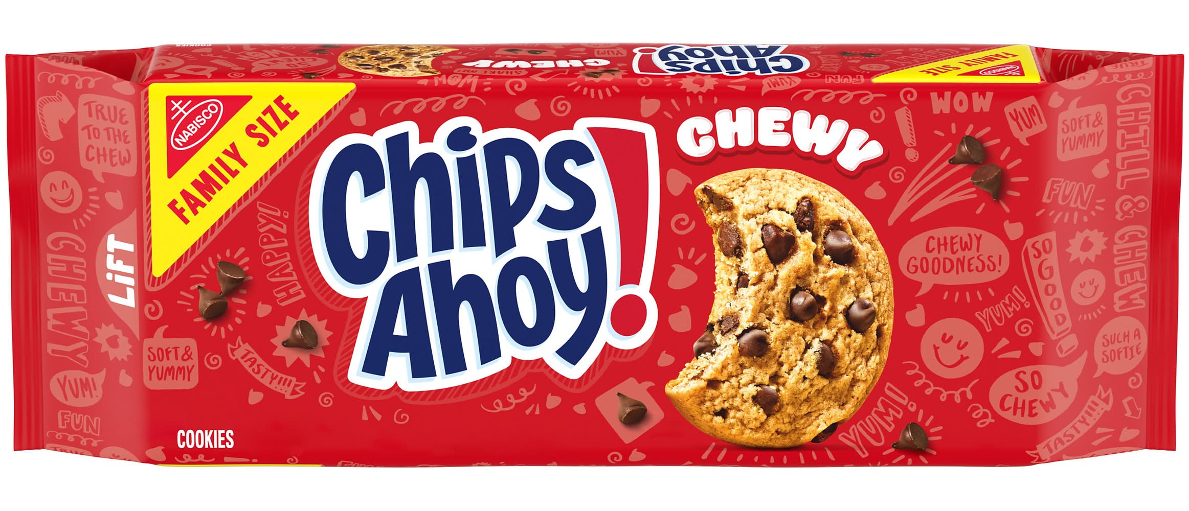 Chips Ahoy! Chewy Chocolate Chip Cookies Family Size (19.5 oz)