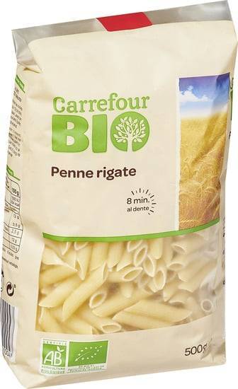 Carrefour Bio - Pâtes penne rigate