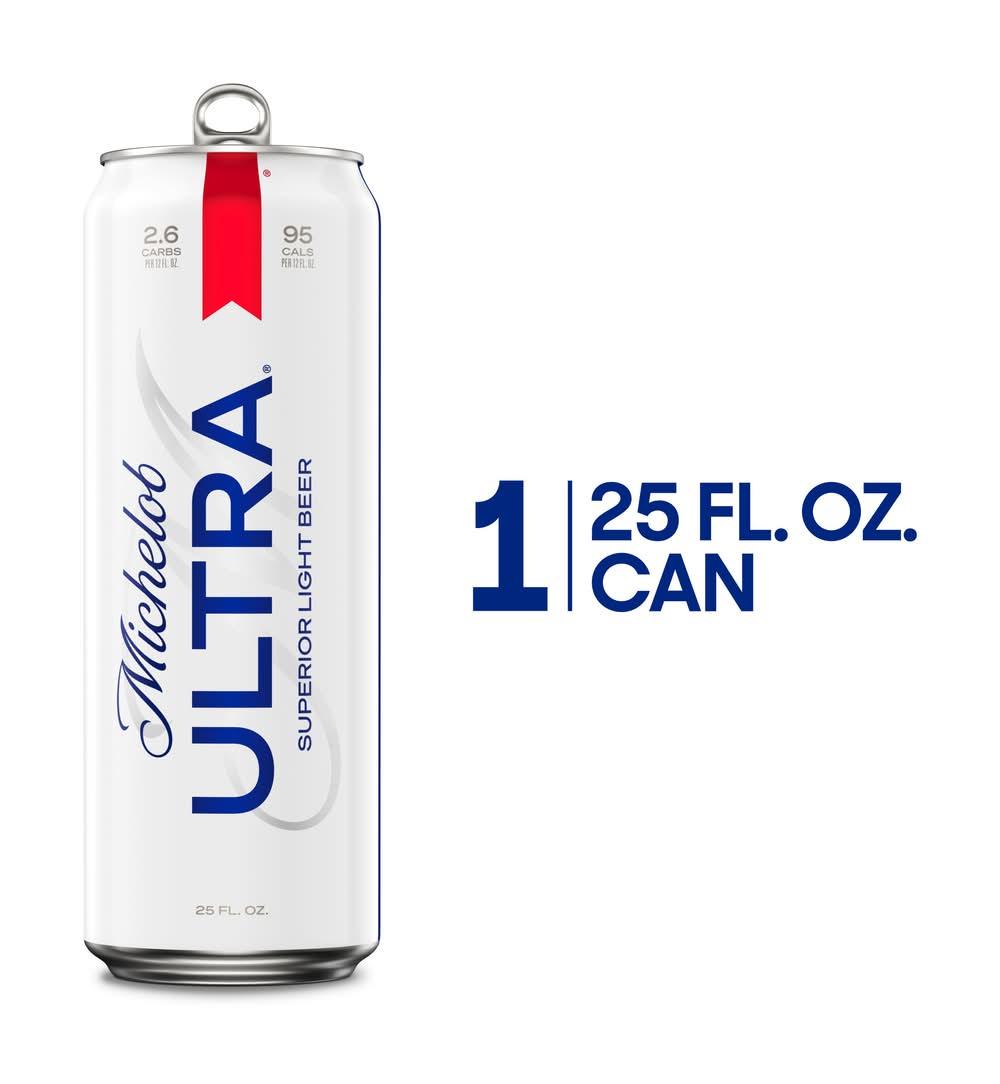 Michelob Ultra Superior Light Beer (25 fl oz)
