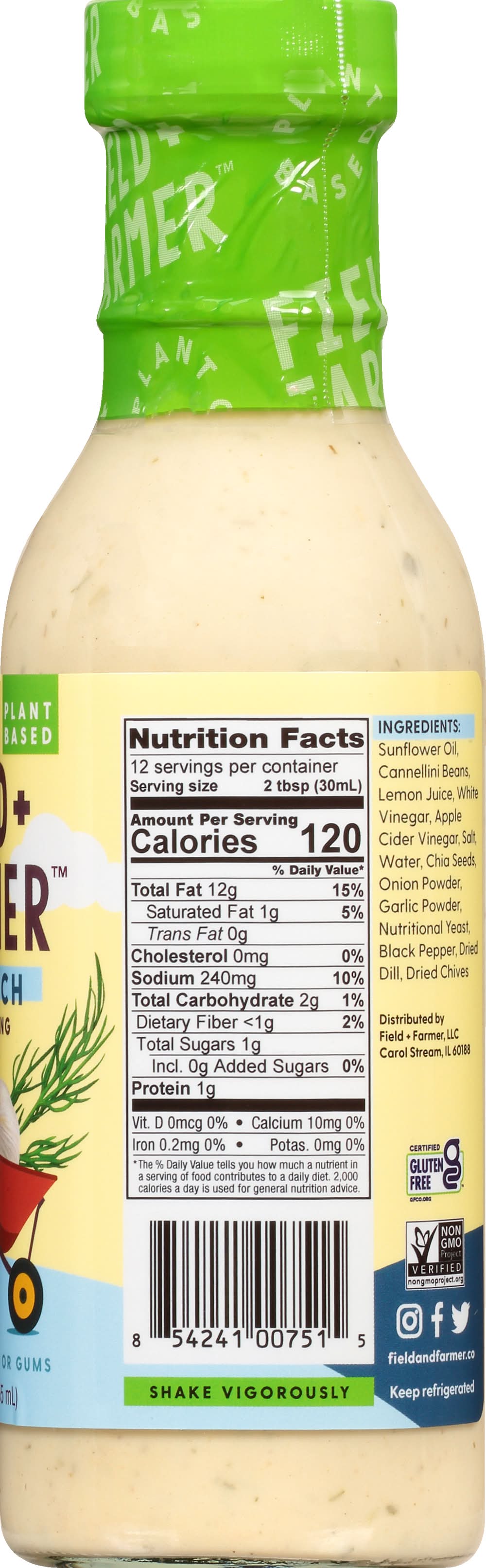 FIELD + FARMER Ranch Dressing - Delivery in Under an Hour | Salad Dressing  | Uber Eats