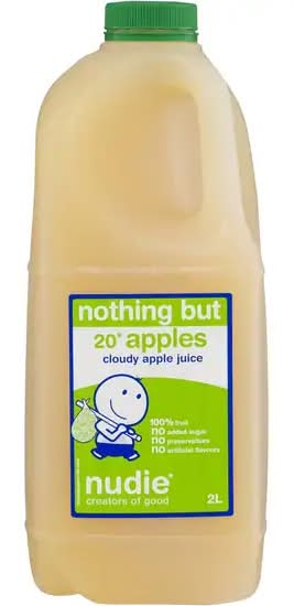 Nudie 100% Apple Juice 2l