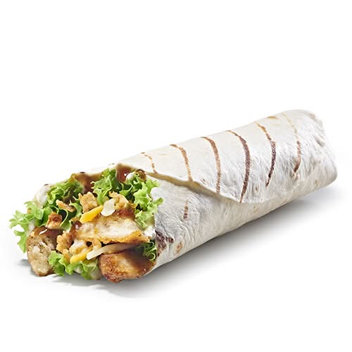 Festive Meatless Chicken & Stuffing Wrap