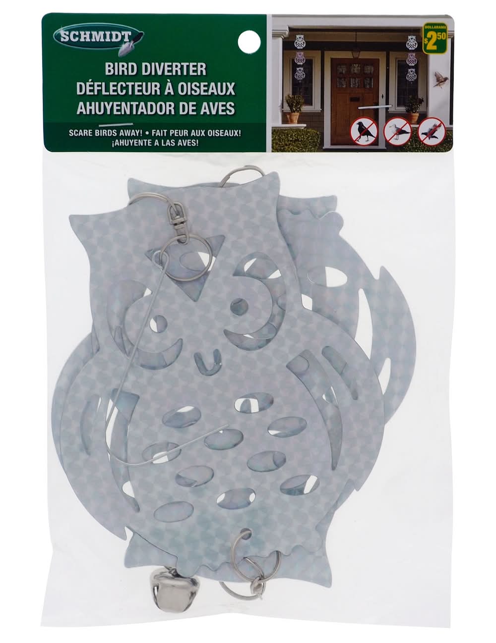 Schmidt's Owl Decoy Hanging Repeller Guard