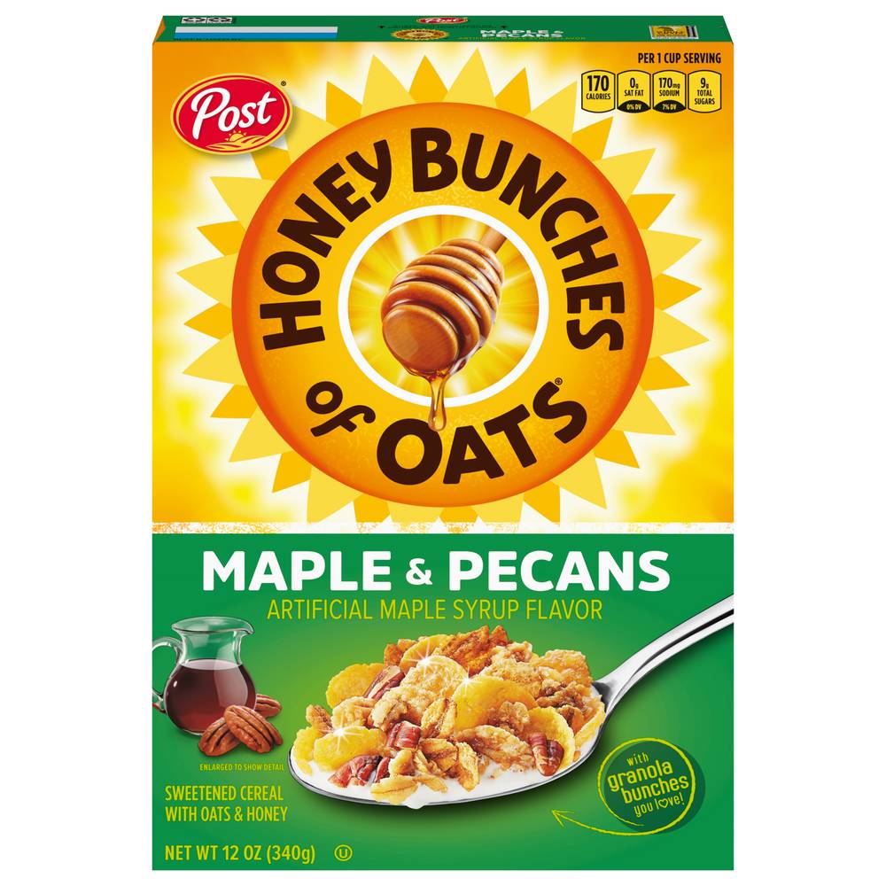 Honey Bunches Of Oats Maple & Pecans Cereal (12 oz)