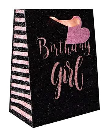 Printed Gift Bags Birthday Girl