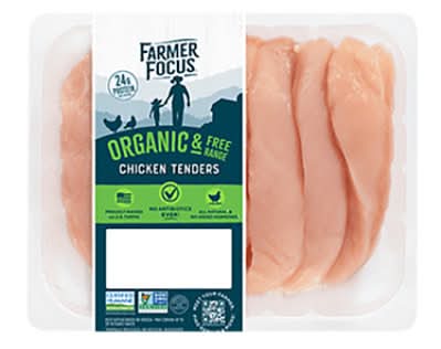 Farmer Focus Organic Halal Chicken Tenders - Lb