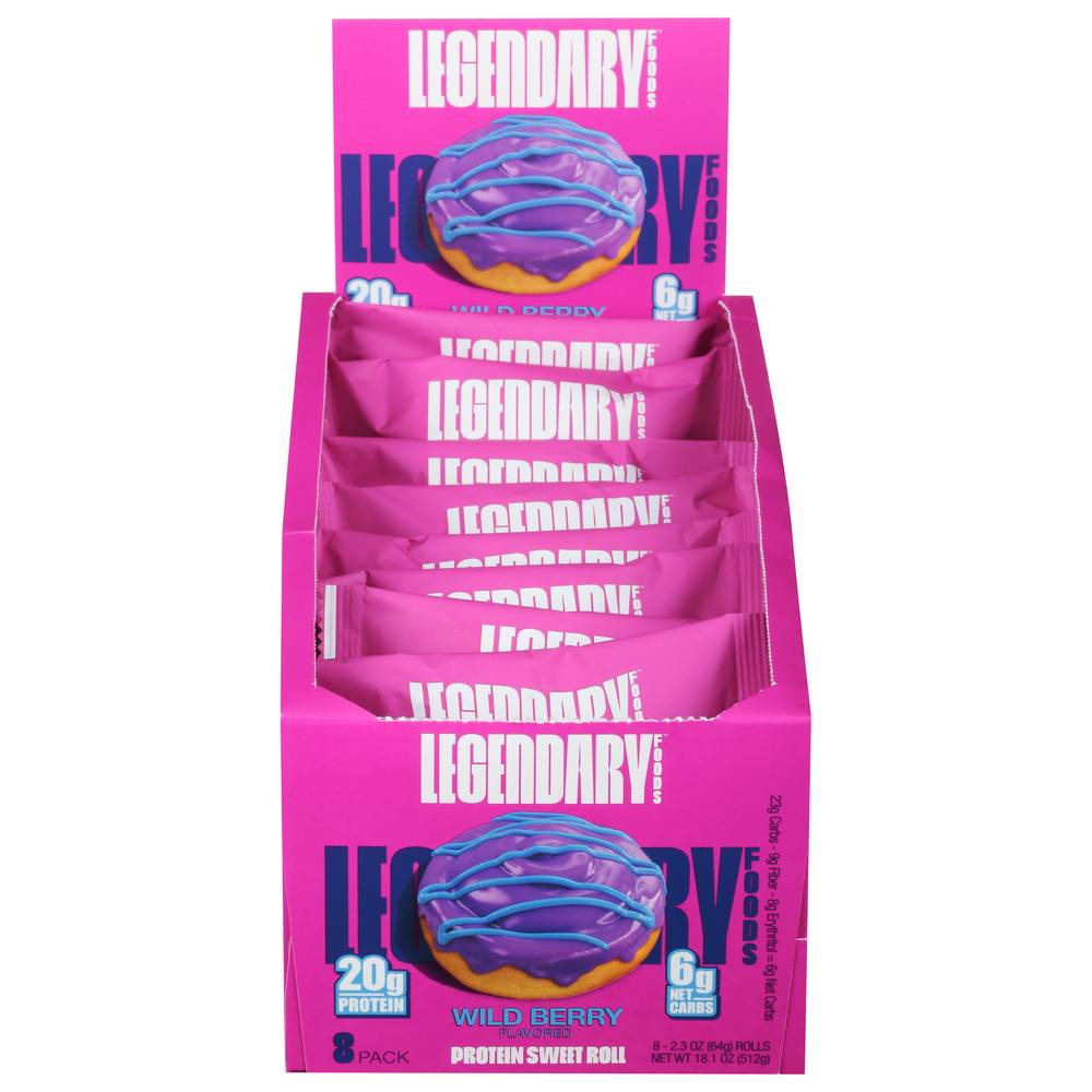 Legendary Foods Protein Sweet Rolls (wild berry)