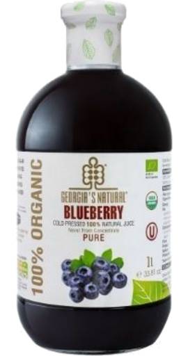 Georgia's Natural Organic Blueberry Juice (1L)