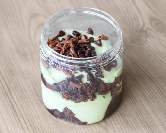 VERRINES CHOCOLAT PISTACHE BROWNIE