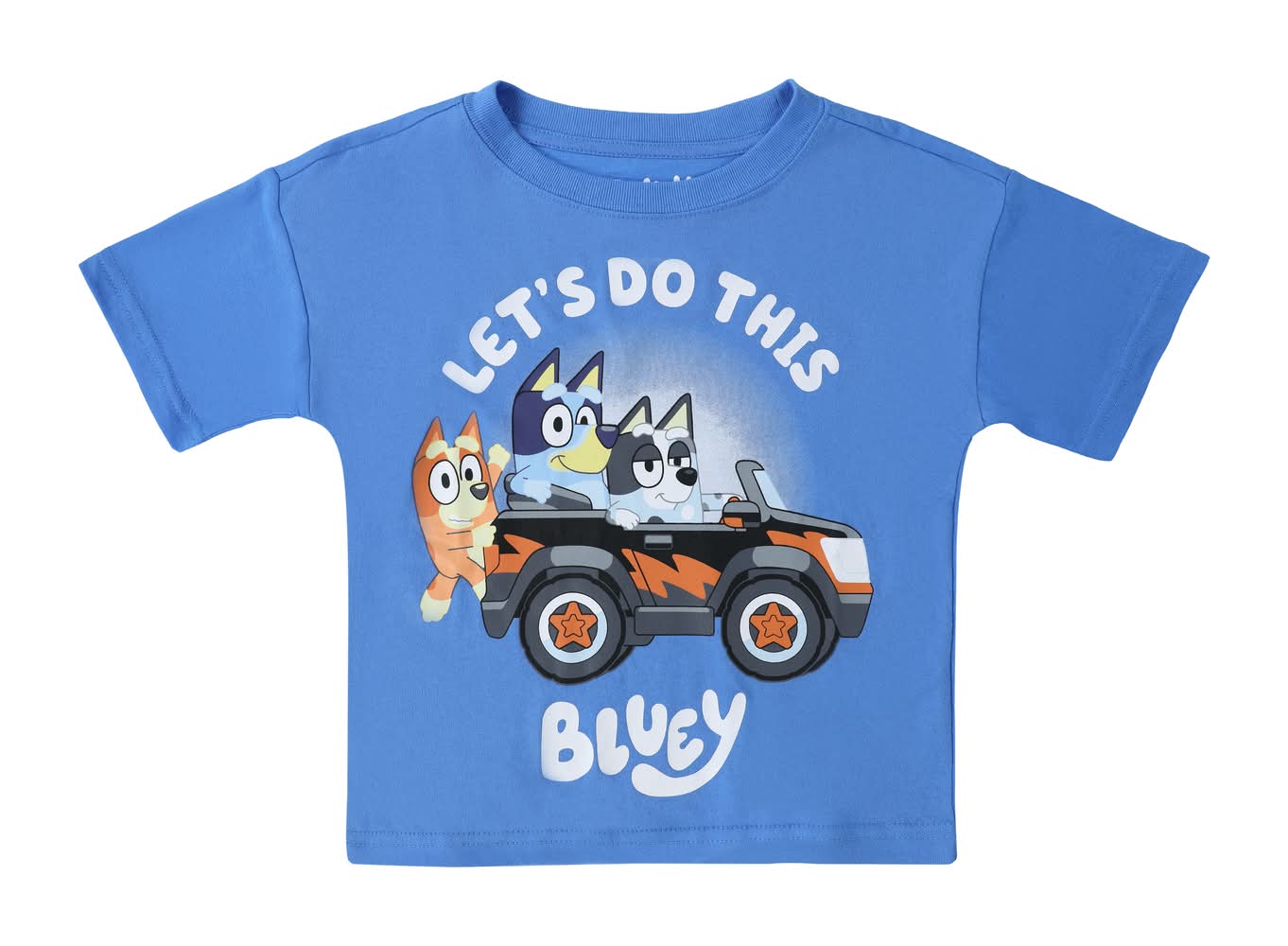 Kids Bluey™ Let's Do This Graphic Tee 10/12 Blue