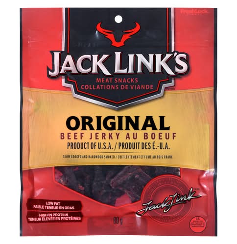 Jack link's jerky de bœuf original - original beef jerky