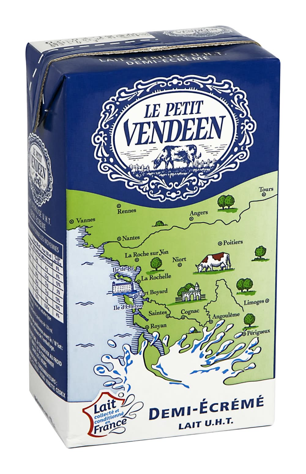 Le Petit Vendéen - Lait demi écrémé (1L)