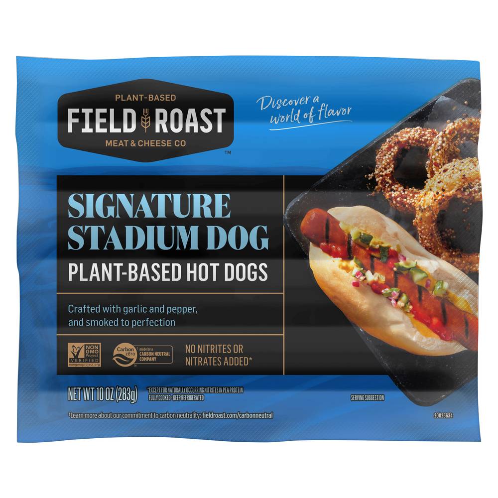 Field Roast Signature Stadium Plant-Based Hot Dogs