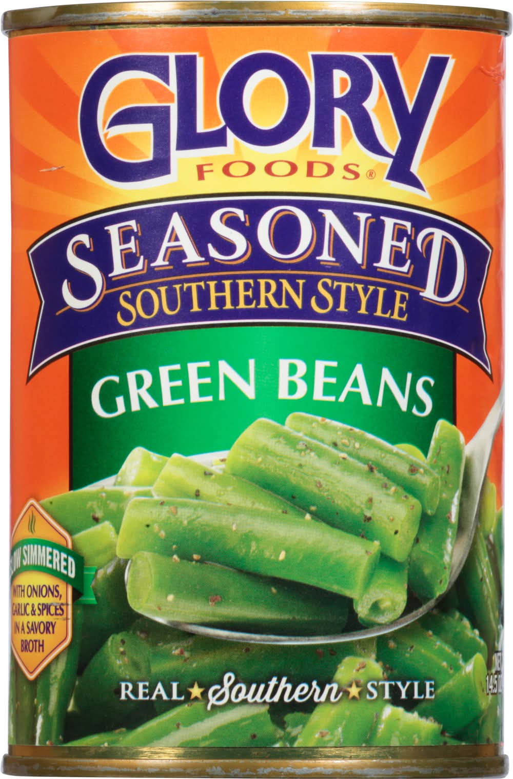 Glory Foods Southern Style Seasoned Green Beans (15 oz)