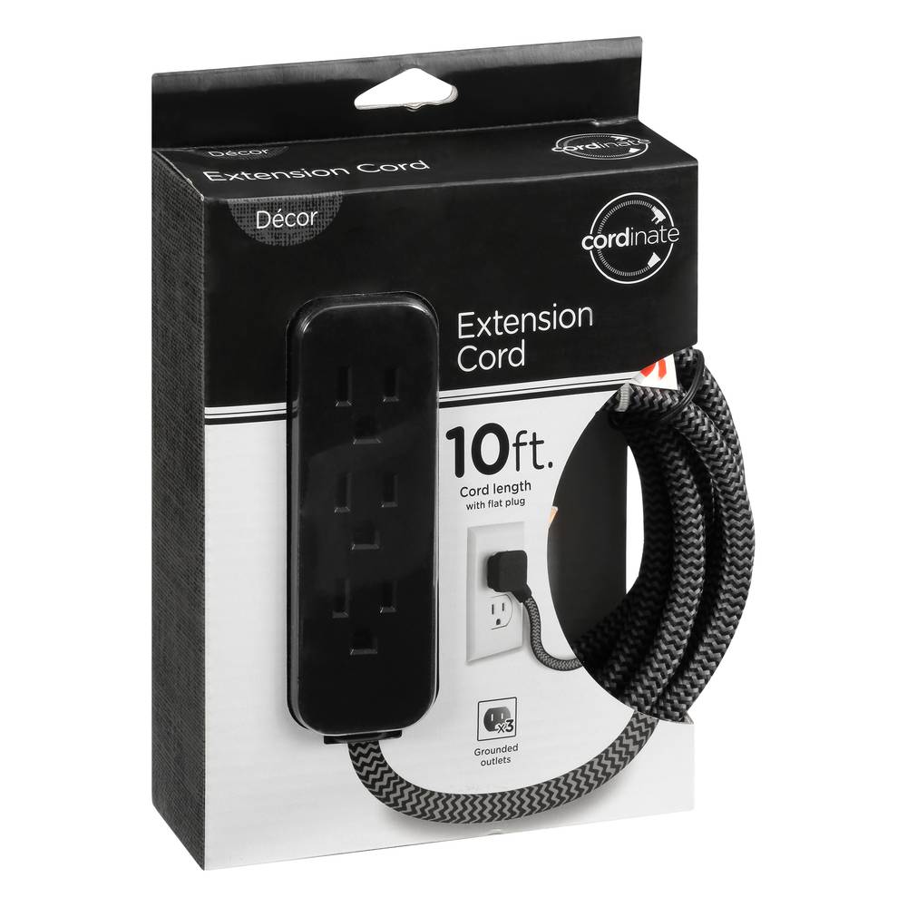 Cordinate 10 Feet Extension Cord