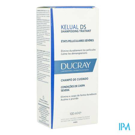 Ducray Kelual Ds Shampooing Traitant Antipellicullaire 100ml Shampooings - Soins des cheveux