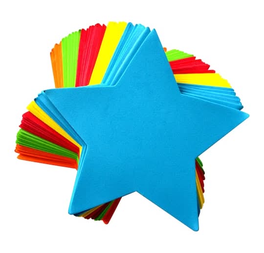 Creatology Star Shape Foams, 6.88x6.69 in, Assorted (35 ct)
