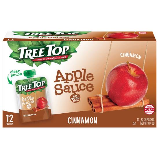 Tree Top Cinnamon Apple Sauce (12 ct)