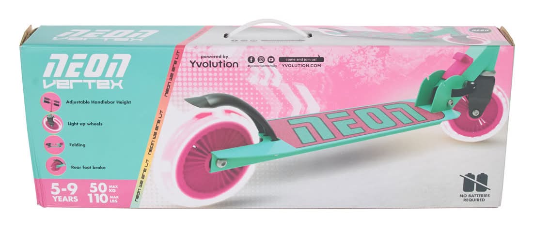 Neon Vertex Inline Scooter 1 Ct - Assorted