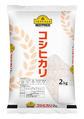 トップバリュ ベストプライス コシヒカリ (2kg)