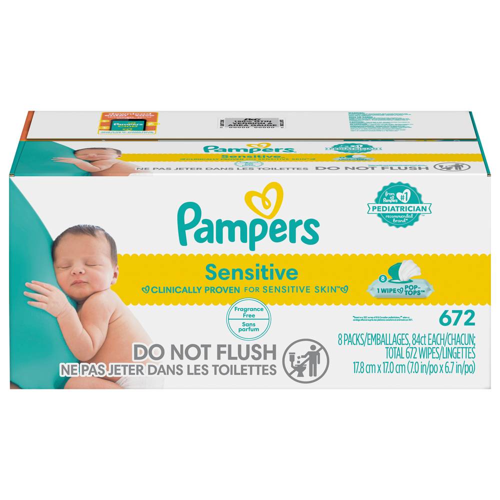 Pampers Sensitive Baby Wipes