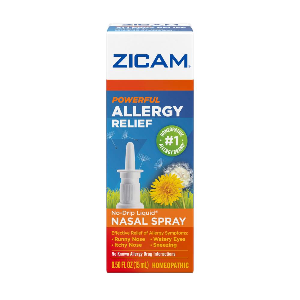 Zicam Allergy Relief Homeopathic Nasal Solution Pump