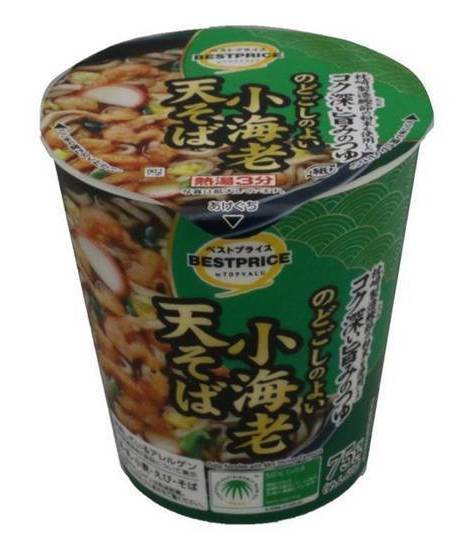 ＴＶＢＰのどごしのよい小海老天そば