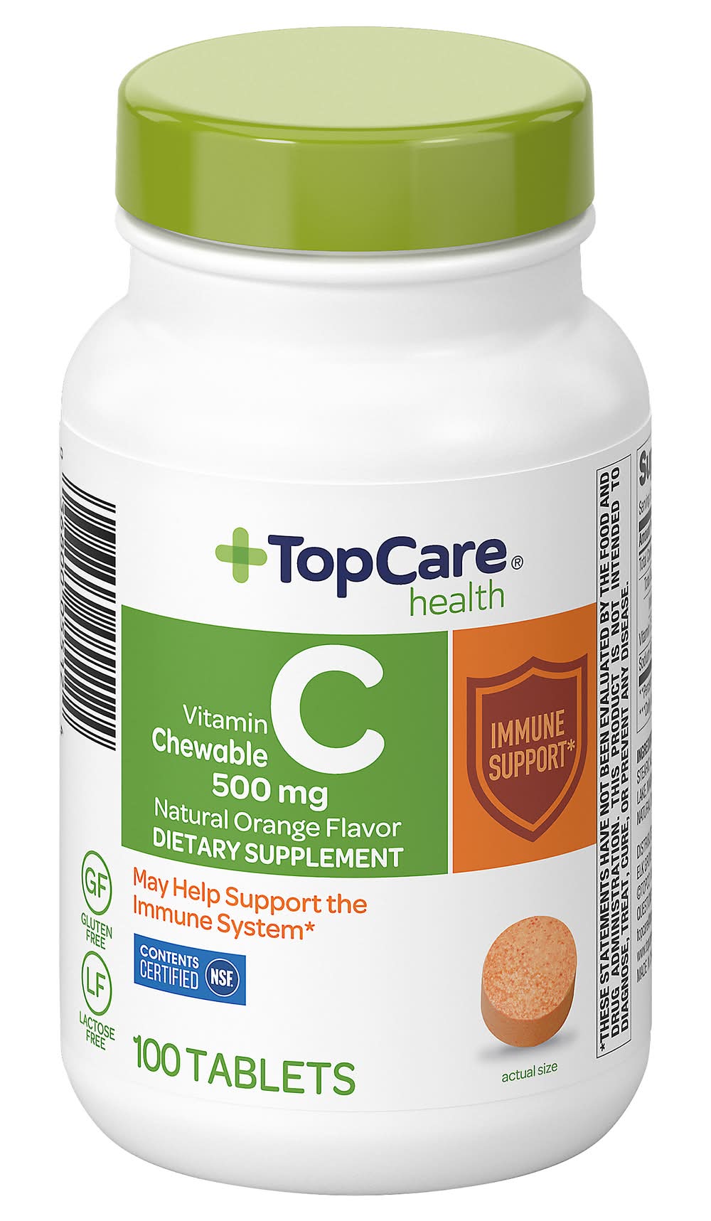 TopCare Chewable Vitc Orange