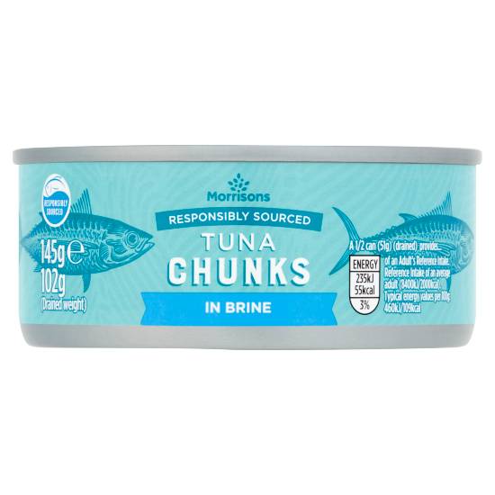 Morrisons Tuna Chunks in Brine (145g)