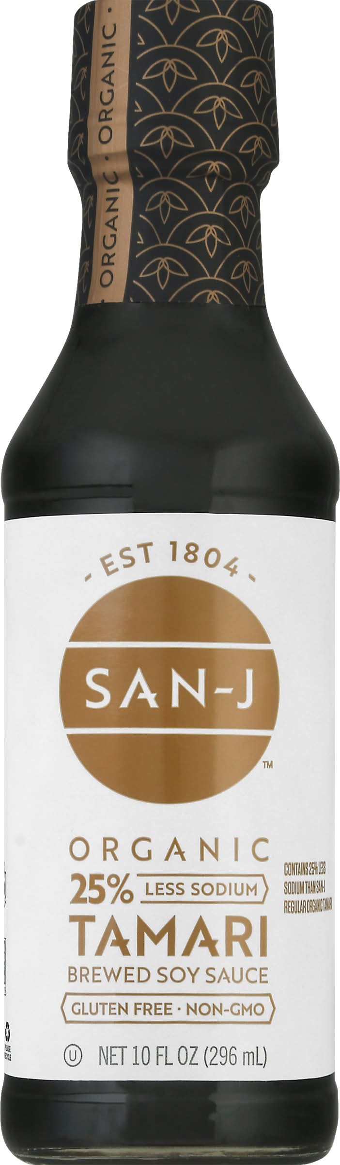 San-J Organic Tamari Gluten Free Soy Sauce (10.5 fl oz)