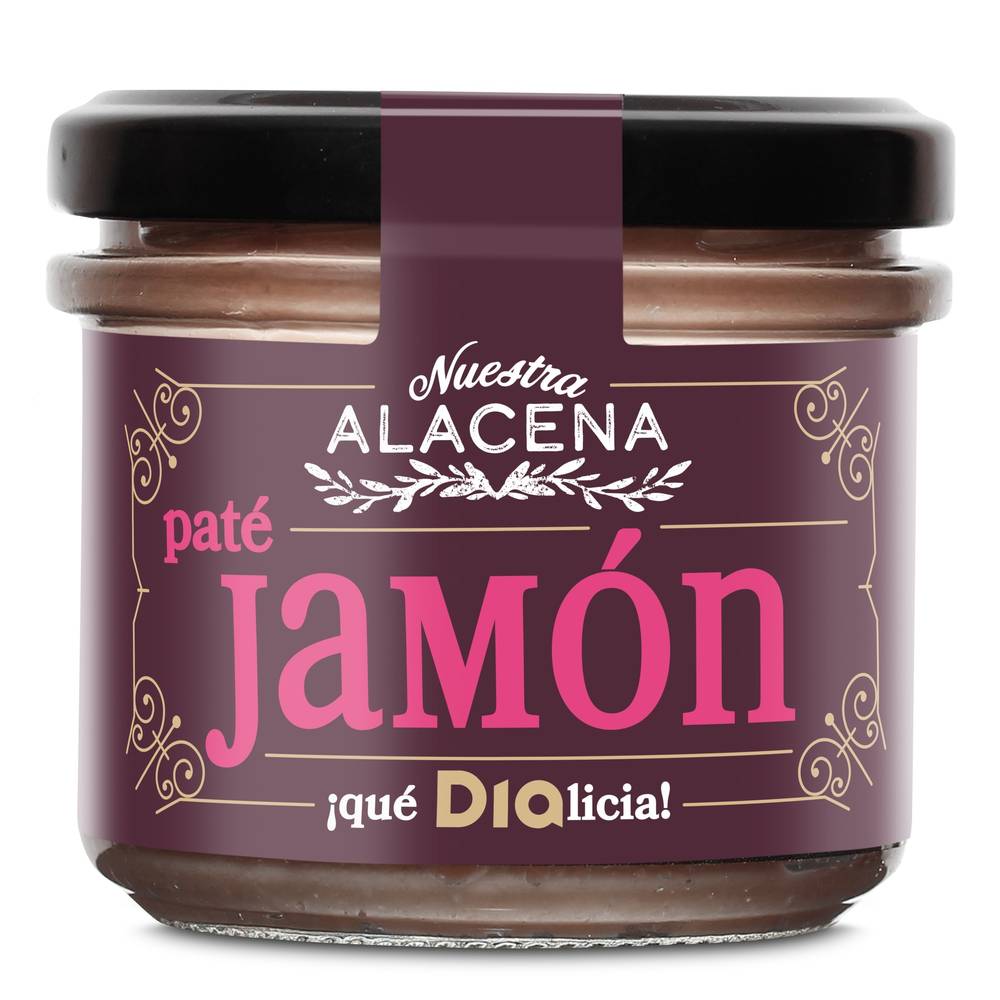 Paté DeJamón Nuestra Alacena De Dia Frasco 110 G