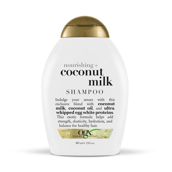 OGX Nourishing Coconut Milk Shampoo, 13 OZ