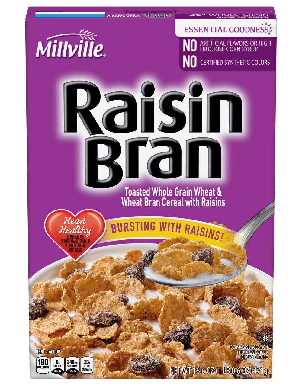 Millville Raisin Bran (16.6 oz)