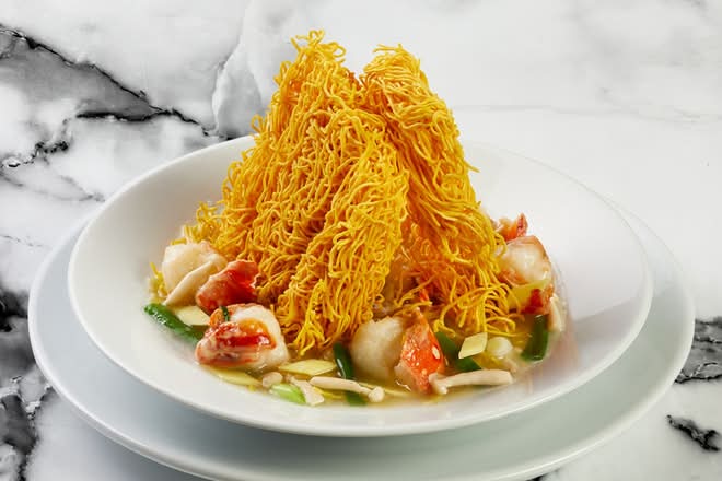 Lobster Crispy Noodles