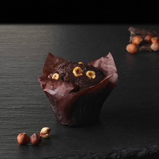 Le muffin au chocolat noir