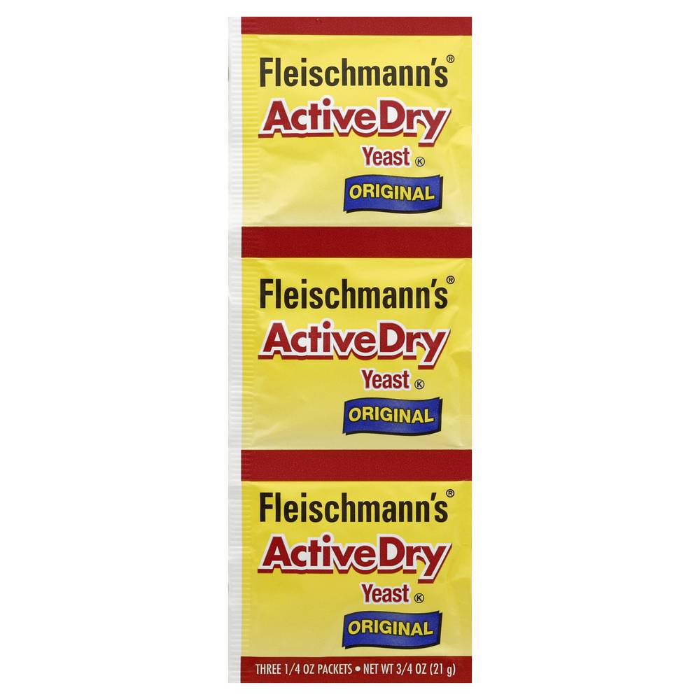 Fleischmann's Active Dry Original Yeast (0.75 oz, 3 ct)