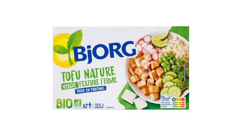 Bjorg Tofu nature, bio Les 2 sachets, 400g