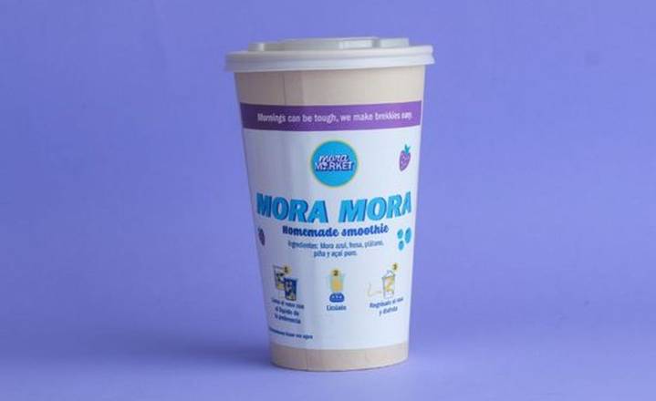 Mora Mora (Smoothie para preparar en casa)