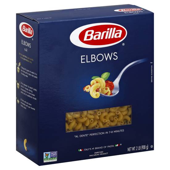Barilla Elbows Pasta Box (2 lbs)