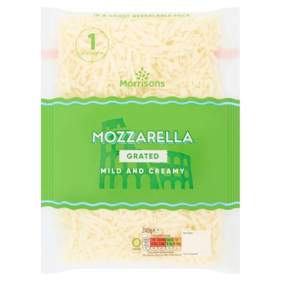 Morrisons Grated Mozzarella (240g)