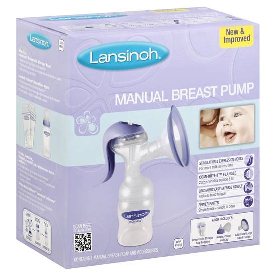 Lansinoh Manual Breast Pump (1 ct)