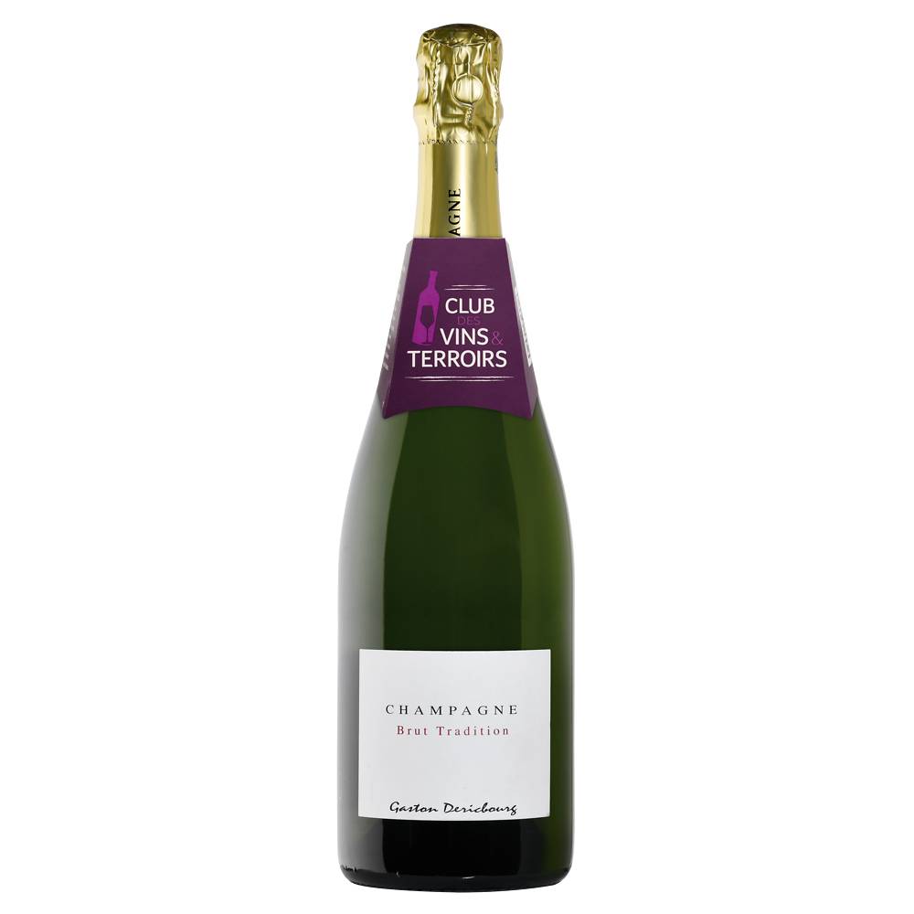 CVT Champagne AOP brut Dericbourg Tradition 75cl