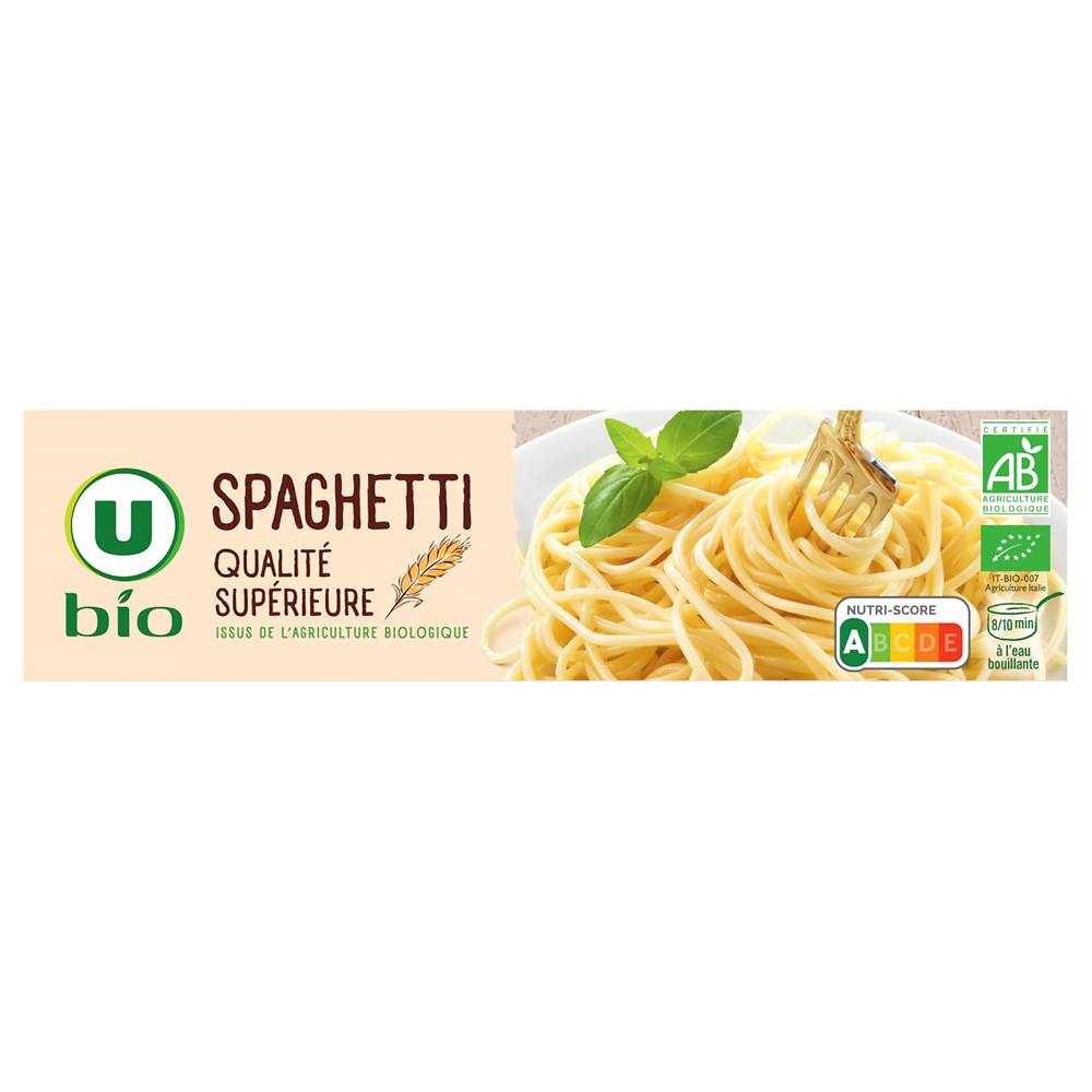 U Bio - Spaghetti qualité supérieure