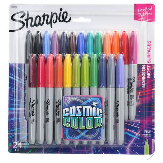 Sharpie Permanent Markers Fine Point Cosmic Color Limited Edition